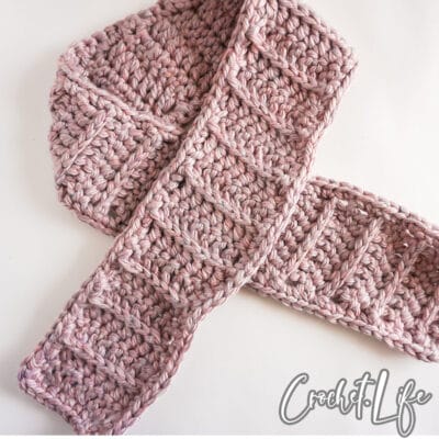 chunky scarf free crochet pattern