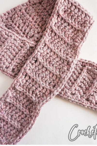 chunky scarf free crochet pattern