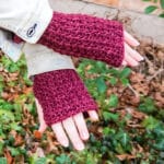 free crochet pattern for finger gloves