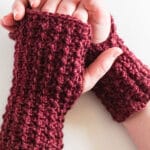 free crochet pattern for phone friendly gloves