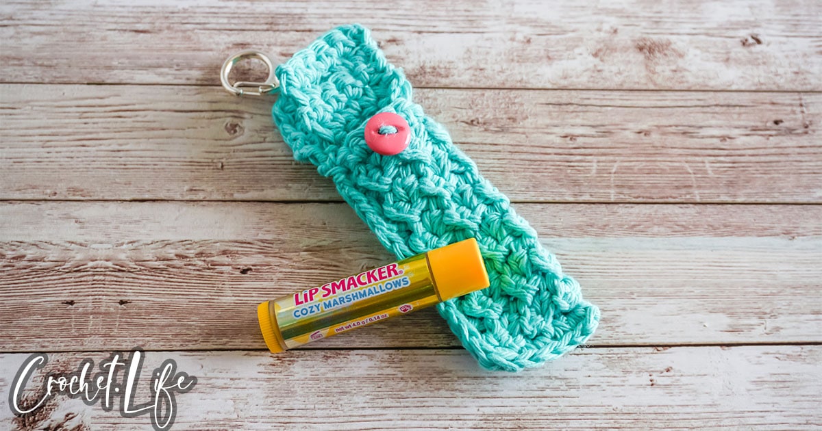 Lip Gloss Cozy Crochet Pattern