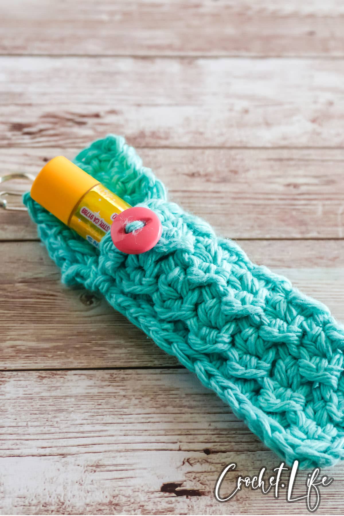 Lip Gloss Cozy free Crochet Pattern