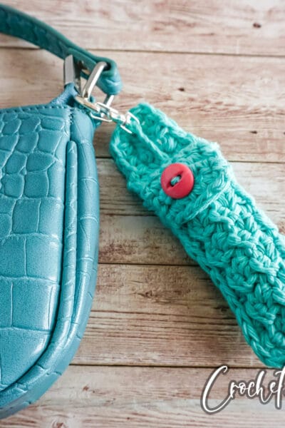 chapstick keychain holder crochet pattern free