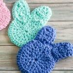 easter bunny garland crochet pattern