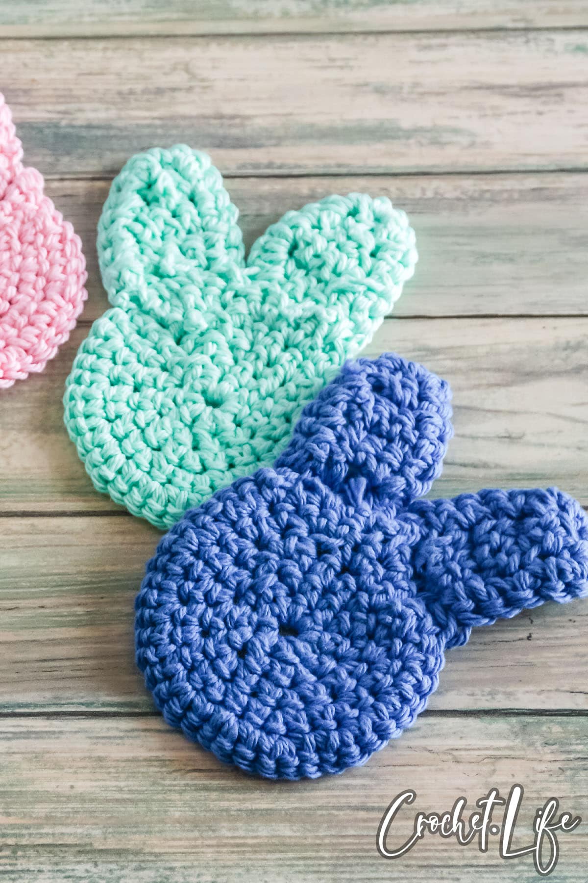 easter bunny garland crochet pattern