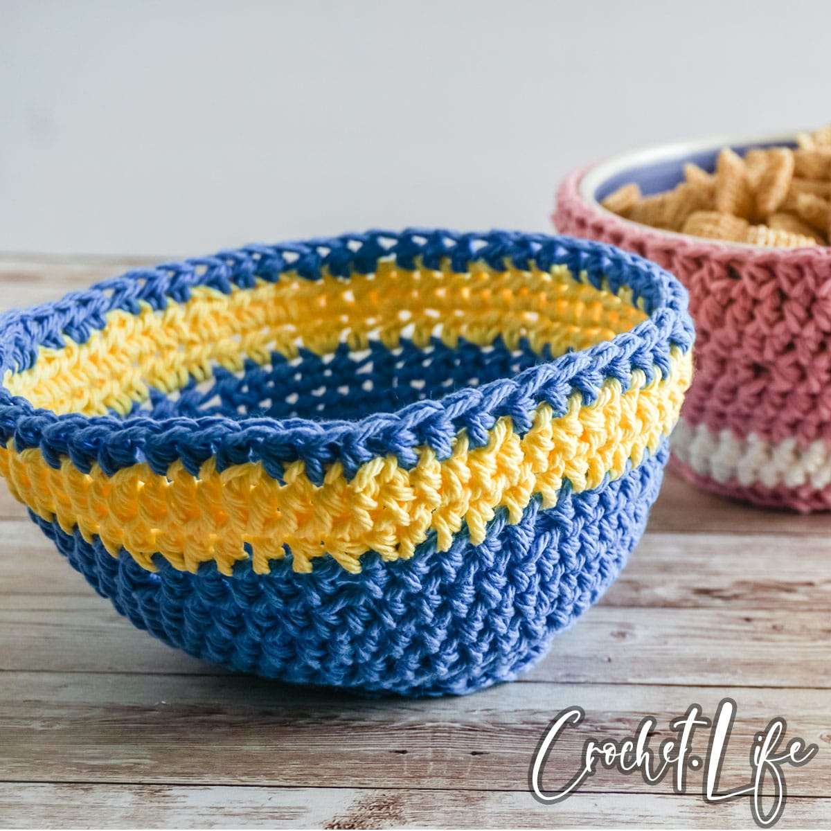 free crochet pattern bowl holder