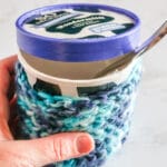 free pint cozy crochet pattern