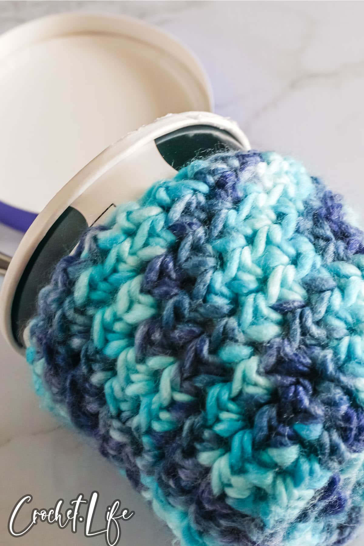 ice cream cozy crochet pattern free