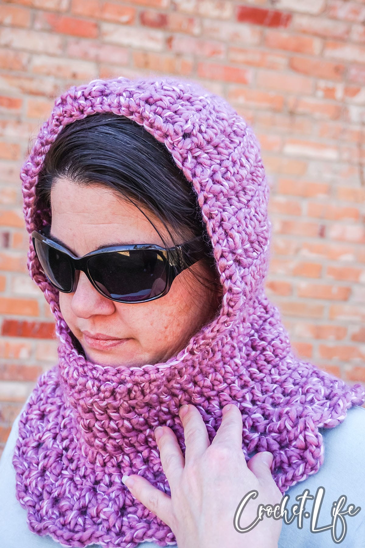 free hooded cowl crochet pattern