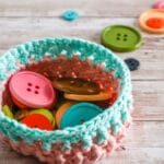 crochet bowl pattern for small bowl