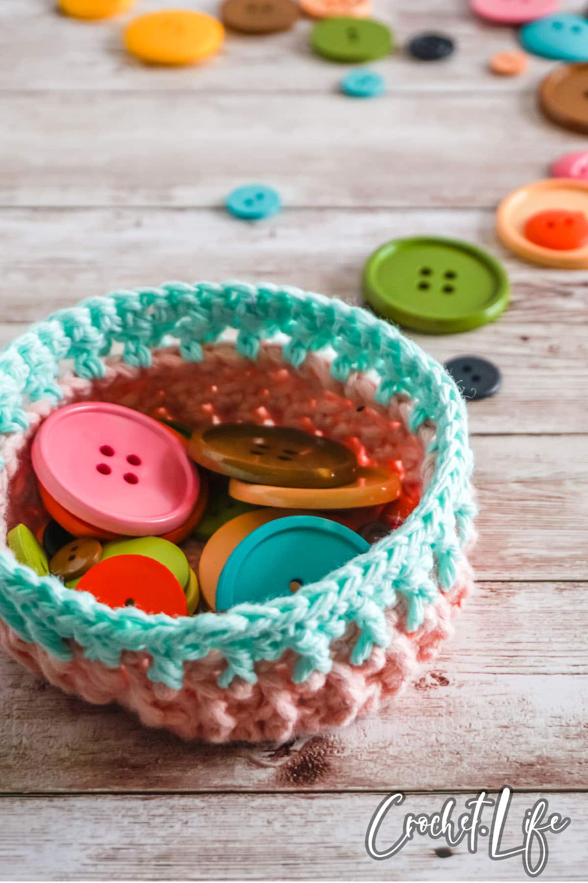 crochet bowl pattern for small bowl