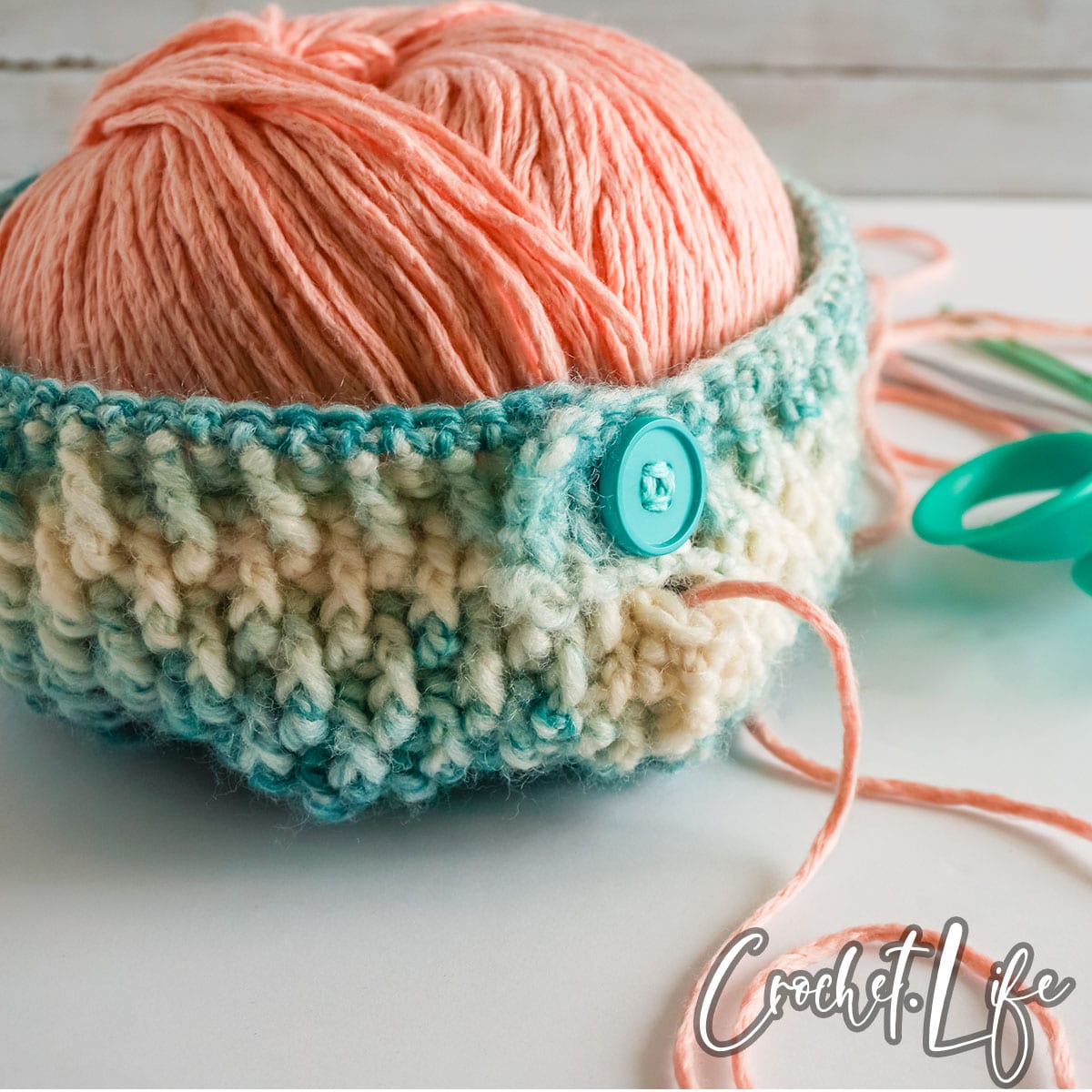 crochet pattern free yarn bowl