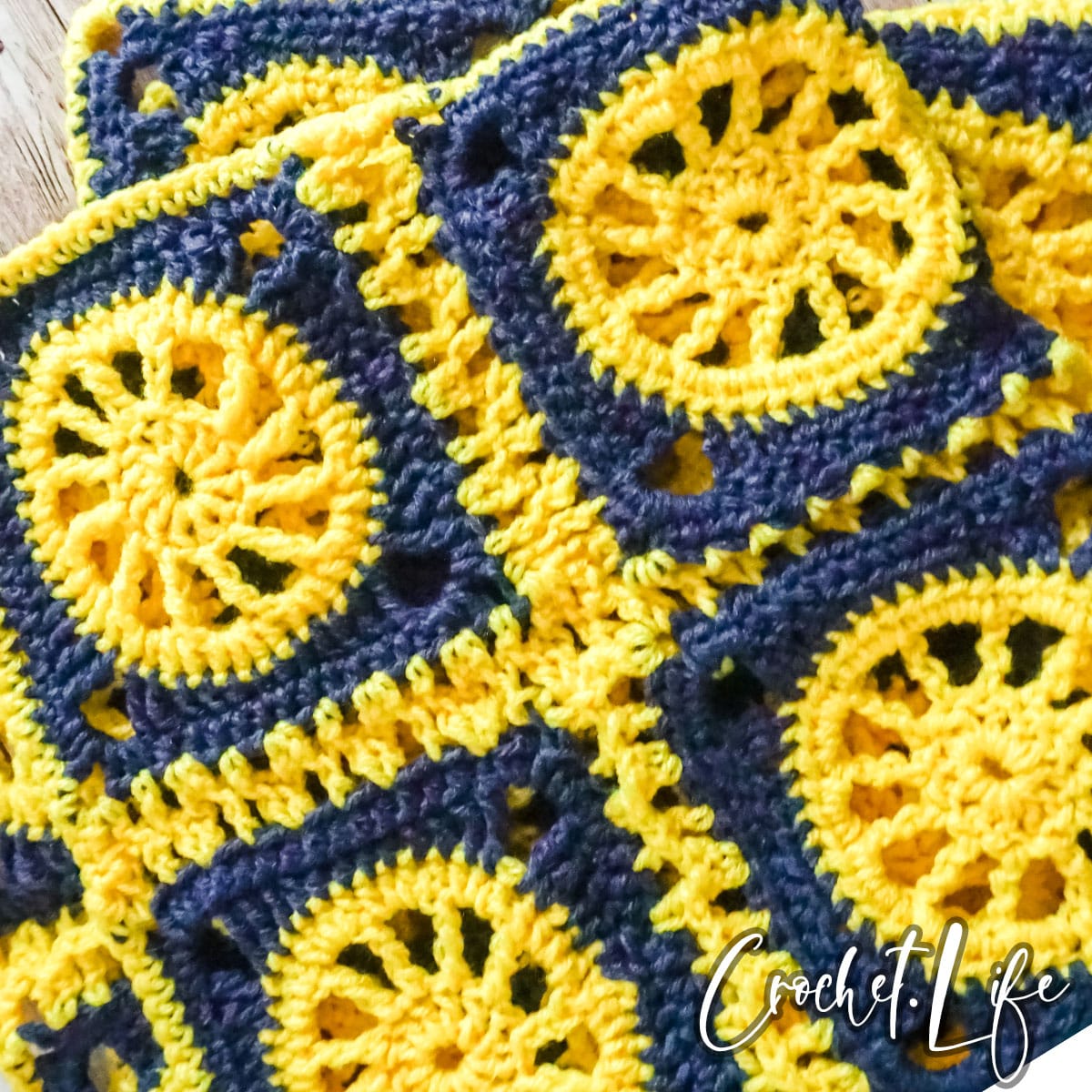 crochet pattern to join granny squares