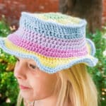 crocheted bucket hat pattern for kids