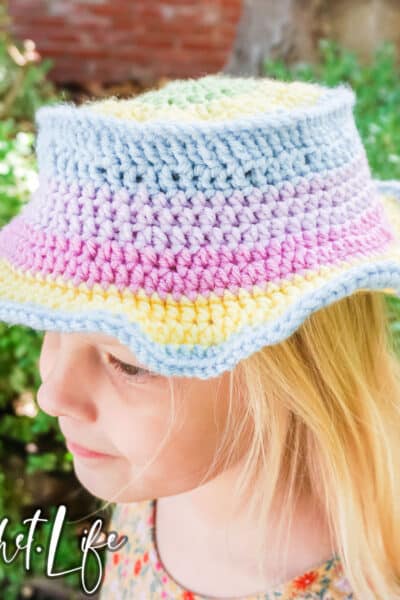 crochet bucket hat for kids