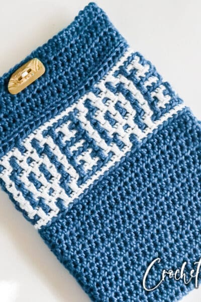 crocheted tablet or ipad case