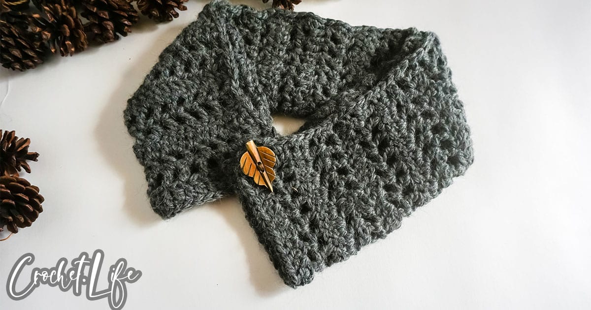 one hour cowl crochet pattern